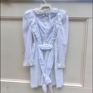 Dorissa kids white dress